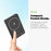 AmpNergy MagVault Slim Magnetic Power Bank – 10000mAh - Black