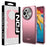 TCL 50XL Case - Clear Pink