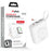 MyBat 10000mAh PowerLoop Power Bank with Watch Charger - White