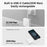 MyBat 10000mAh PowerLoop Power Bank with Watch Charger - White