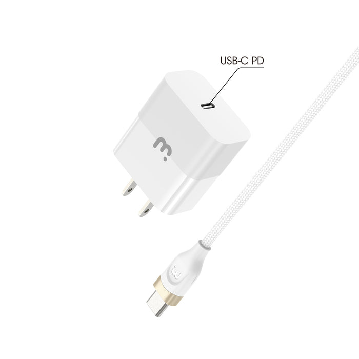 30W MyBat Pro 2-In-1 Fast Charger with USB-C Cable - Warsaw Wireless