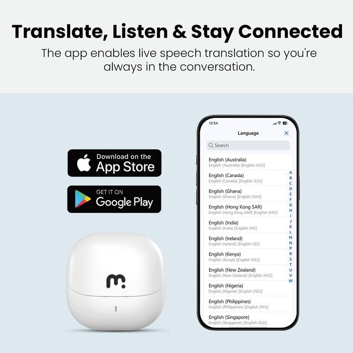 MyBat Pro | AI Translator Wireless Earbuds